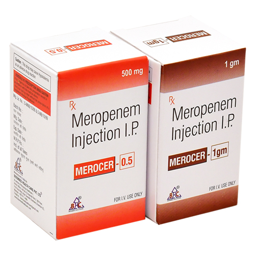 MEROCER 500MG & 1GM INJ